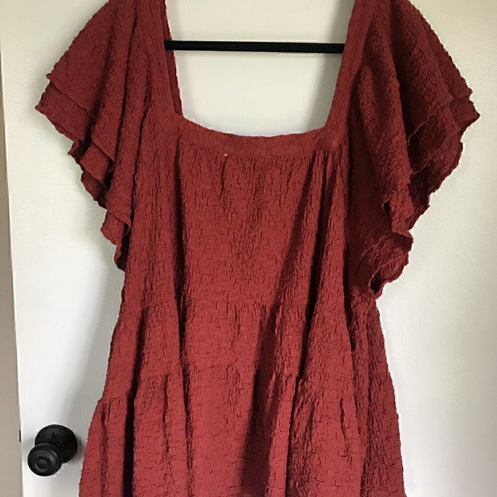 Arula Rust Blouse - Picture 5 of 5